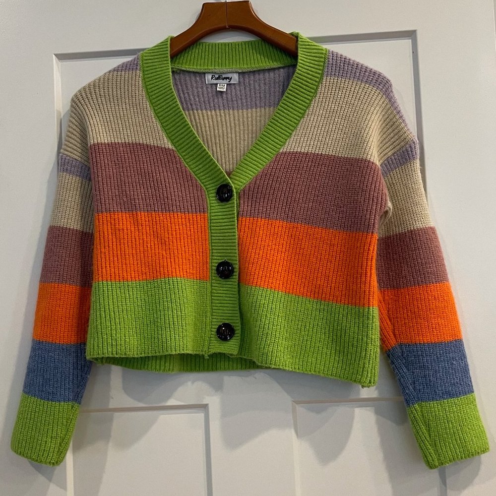 RedBerry Striped Sweater - Size S/M